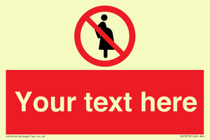 Custom prohibition not for pregnant women